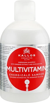 Шампунь для волосся з екстрактом женьшеню і маслом ши - Kallos Cosmetics Energising Hair Multivitamin 1000ml (273917-31805)