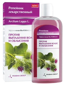Шампунь Проти випадіння волосся з екстрактом Будяків і Календулі - Pharma Group Laboratories Arctium Lappa L.