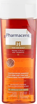 Укрепляющий шампунь для слабых волос - Pharmaceris H H-Keratineum Concentrated Strengthening Shampoo For Weak Hair 250ml (35081-60006)