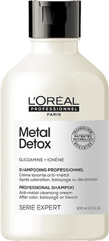 Шампунь против металлических накоплений в волосах Loreal Professionnel Metal Detox Shampoo 300 мл