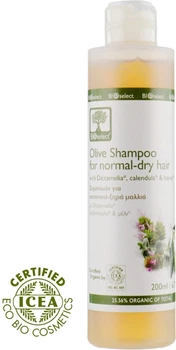 Шампунь з Диктамелією та протеїнами пшениці - BIOselect Olive Shampoo For Normal/Dry Hair 200ml (49027-75340)