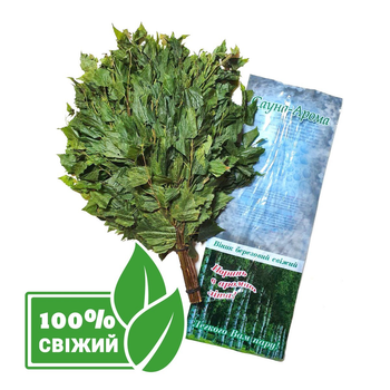 Віник березовий для бані - свіжезаморожений