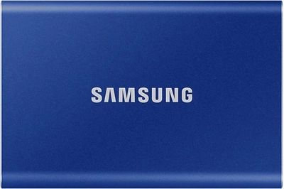 Samsung Portable SSD T7 2TB USB 3.2 Type-C (MU-PC2T0H/WW) External Blue