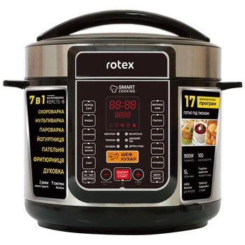 Мультиварка-скороварка Rotex REPC75-B