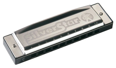 Губная гармошка Hohner Silver Star F-major M50406