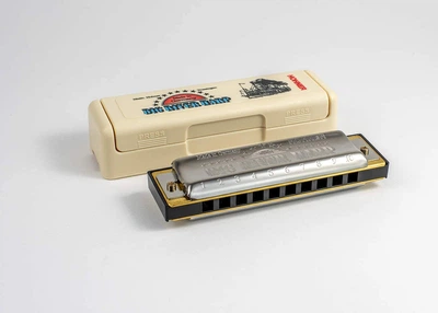 Губна гармошка Hohner M91401 Step by Step Blues Harmonica Starter Pack (Big River Harp C-maj)