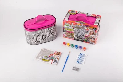 Сумка-раскраска My Color Case косметичка, в коробке 21х14х12см, Danko Toys (COC-01-04)