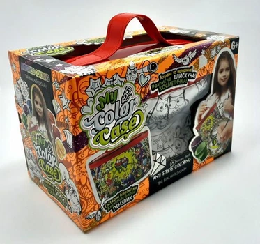 Сумка-раскраска My Color Case косметичка, укр., в коробке 21х14х12см, Danko Toys (COC-01-03U)