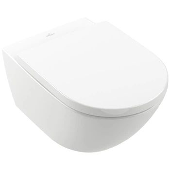 Унитаз подвесной безободковый белый VILLEROY&BOCH Subway 3.0 без сиденья 4670T001