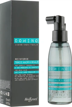Укрепляющий тоник с органическим экстрактом бузины - Helen Seward Domino Care Reinforce Tonic Hair&Scalp 125ml (781534-37233)