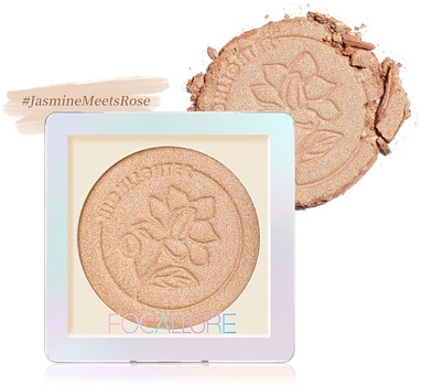 Хайлайтер для лица Focallure Shimmering Skin Pressed Highlighter HG01 (3.7g) (1023955-80789)
