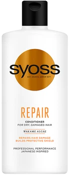 Кондиционер для волос - Syoss Repair Conditioner Wakame Algae For Dry Damaged Hair 440ml (844500-85901)