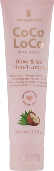 Лосьон для укладки волос - Lee Stafford Coco Loco With Agave Blow & Go 11-in-1 Lotion 100ml (1019311-61881)