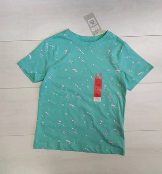 Футболка бірюзового кольору Primark 122см (40005226)