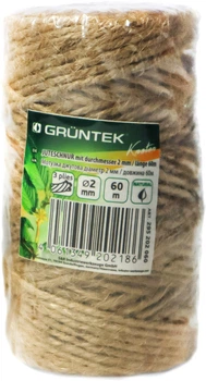 Шпагат джутовий Gruntek 2 мм х 60 м (295202060)