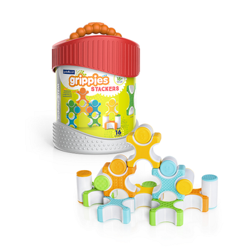 Конструктор Guidecraft Grippies Stackers, 16 деталей (G8313)