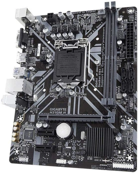 Материнская плата Gigabyte H310M H rev.1.1 (s1151v2, Intel H310, 1xPCIe 3.0 x16), U1