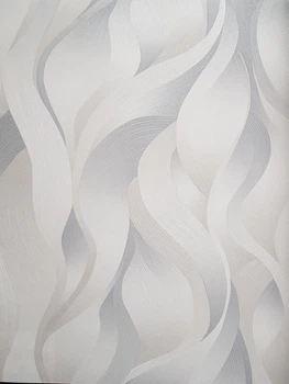 Шпалери вініл на флізеліні Erismann Elle Decoration1.06х10 абстракція хвилі беж сірі белые3д 12116-14