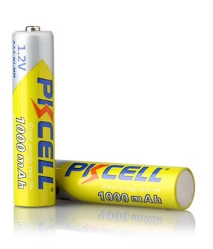 Аккумулятор PKCELL 1.2V AAA 1000mAh NiMH Rechargeable Battery, 2 штуки в блистере PC/AAA1000-2BR
