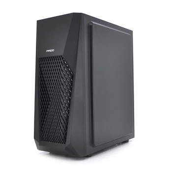 Корпус компьютерный Pado - 0.5mm SPCC, ATX, 1x3.0 USB+2x2.0 USB+Audio, Black (370x206x432mm), без БП