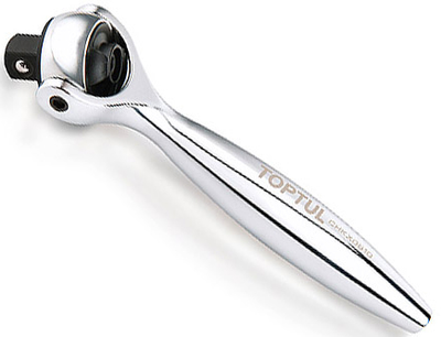 Трещотка Toptul 1/4" 90 зубцов с шарниром 360° (CHKX0810)