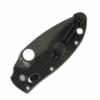 Нож Spyderco Manix 2 Black Blade, BD1 (C101PBBK2)