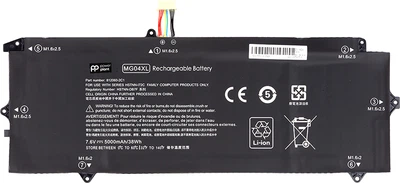 Аккумулятор PowerPlant для ноутбуков HP Elite X2 1012 G1 MG04 7.6 В 5000 мА*ч (NB461745)