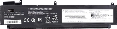 Аккумулятор PowerPlant для ноутбуков Lenovo Thinkpad T460s 00HW022 11.4 В 2000 мА*ч (NB481118)