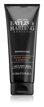 Baylis Harding Black Pepper Ginseng гель для душу та шампунь 2 в 1 (250 мл)
