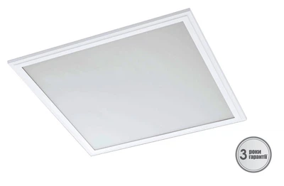 Светодиодная LED панель Bellight 600x600 мм 50W 3000K, потолочный офисный светильник, 3 года гарантии