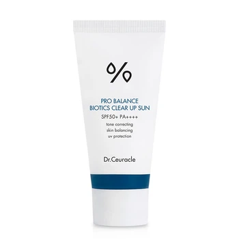 Солнцезащитный осветляющий крем с пробиотиками Dr. Ceuracle PRO-BALANCE BIOTICS CLEAR UP SUN 50 мл (8806133614884)