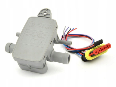 Датчик давления газа KME Diego G3 PS-ССT6 (серый) + разъём 5 pin с проводами