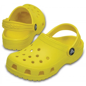 Детские сабо Crocs Toddler Classic Clog 34 (EU 31-32) Желтый 206991