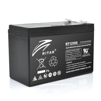 Акумуляторна батарея AGM Ritar 12V 9.0Ah (RT1290B) Black