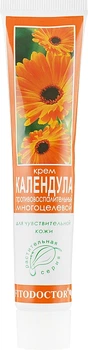 Крем «Календула» противовоспалительный многоцелевой для чувствительной кожи - Фитодоктор 44g (272887-4364)