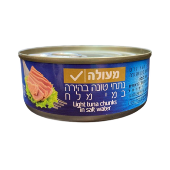 Тунец в соленой воде MEULE Light Tuna Chunks in Salt Wate, 140 г,00002355