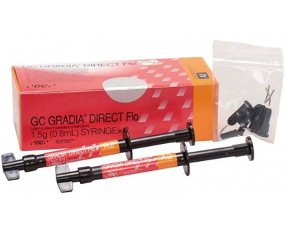 Gradia Flo GC Поточний композит (ДжиСі Градія Фло) шприц 1.5г (A3.5, GC, фотополімер), 8610-0847