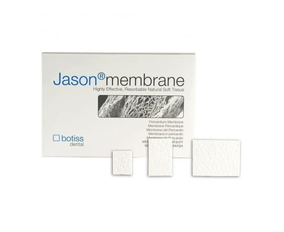 Jason membrane Botiss Резорбируемая мембрана (Джейсон мембрана), 1 шт (15х20 мм, Botiss, кость), 8610-0978