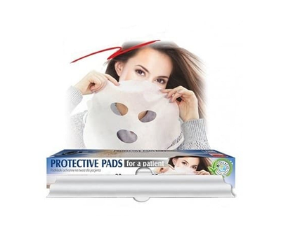 Защитная салфетка-маска для процедуры AIR Flow PROTECTIVE PADS, 20 шт