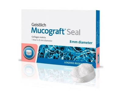 Mucograft Seal 8 мм коллагеновая матрица Geistlich