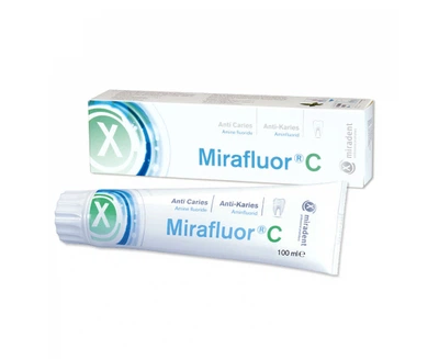 Mirafluor C зубна паста аміно-фторидна Miradent 100 мл