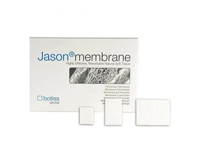 Jason membrane Botiss Резорбируемая мембрана (Джейсон мембрана), 1 шт (30х40 мм, Botiss, кость), 4010-0978
