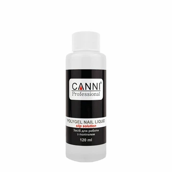 Жидкость для работы с полигелем (акригелем) Slip solution CANNI, 120 ml