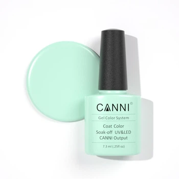 Гель-лак CANNI 253 мятный кремовый, 7,3 ml
