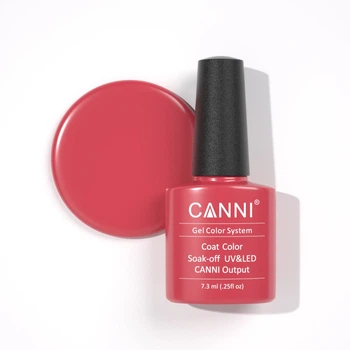 Гель-лак CANNI 233 коралловый розовый, 7,3 ml