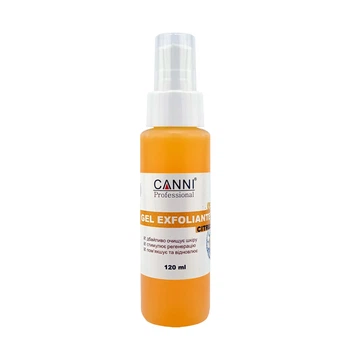Гель-ексфоліант CANNI цитрус, 120 ml
