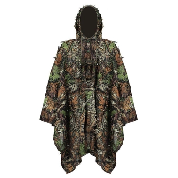 Маскировочный камуфляжный костюм-накидка HAN WILD Штаны и Куртка M/L/XL Камуфляж HW1778001