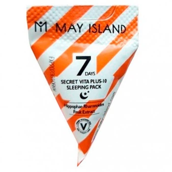 Ночная маска осветляющая May Island 7 Days Secret Vita Plus-10 Sleeping Pack 5 г