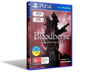 Игра Bloodborne: Game of The Year Edition для PS4 (Blu-ray диск, Russian subtitles)