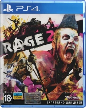 Игра Rage 2 для PS4 (Blu-ray диск, Russian version)